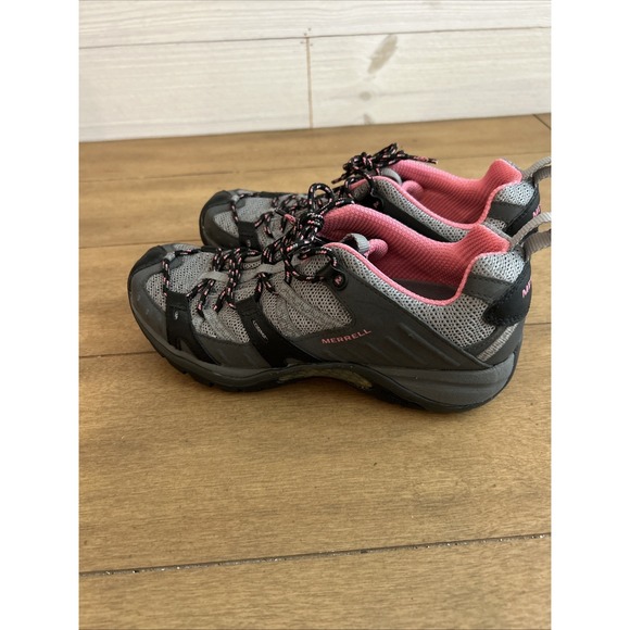 NEW Merrell Siren Sport 2 Hiking Shoes Women's 8.5 Black Gray Trail Trek Vibram - Picture 2 of 9